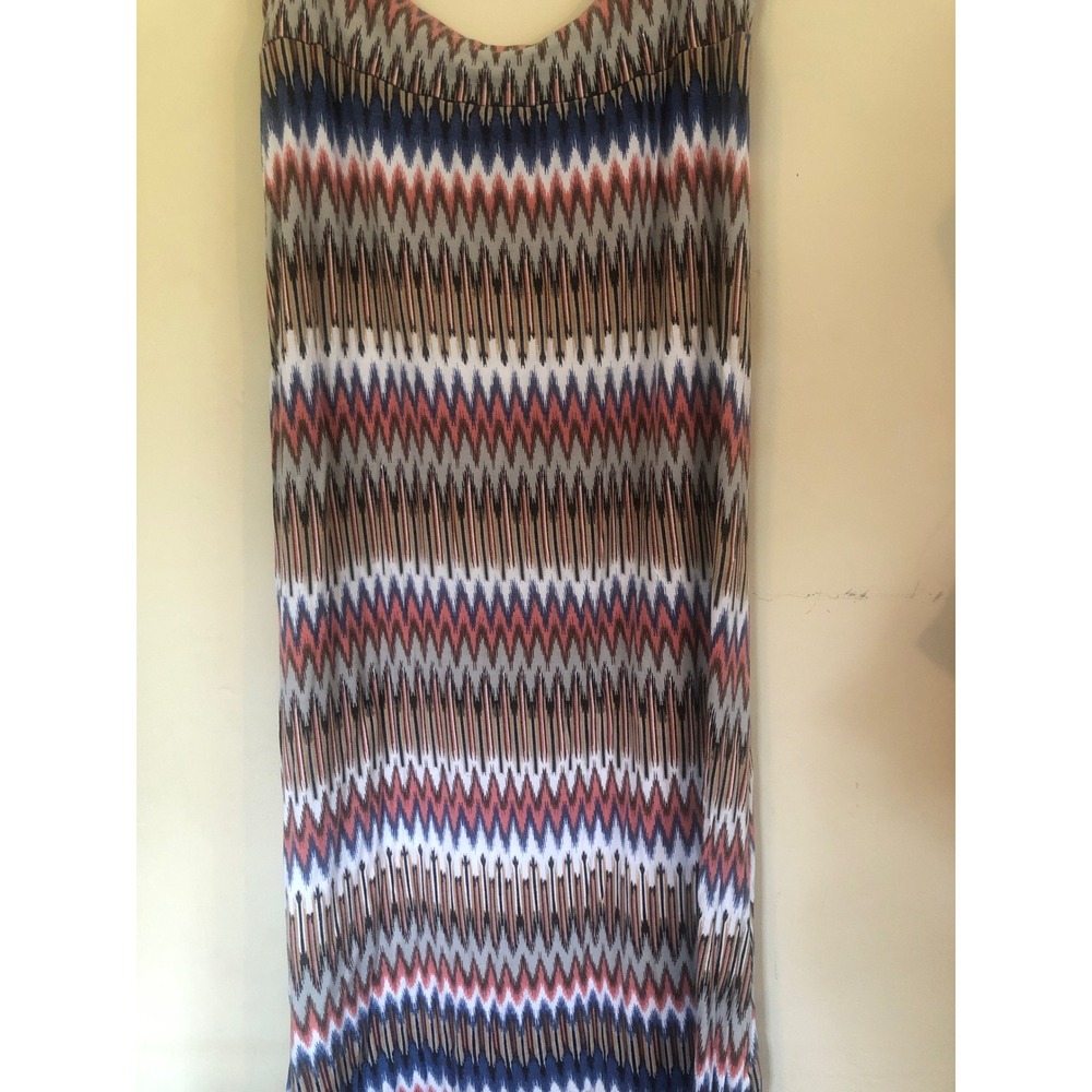 Karen Kane Womens XL southwestern stretchy Chevron Maxi Skirt - Picture 1 of 4
